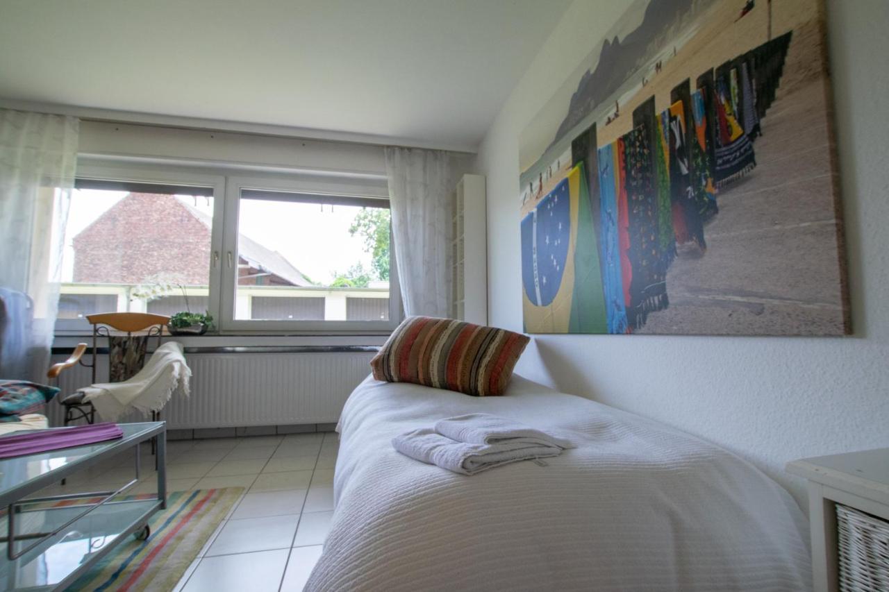 Big 1 Room Apartment - 15 Min Messe Dus Meerbusch Bagian luar foto